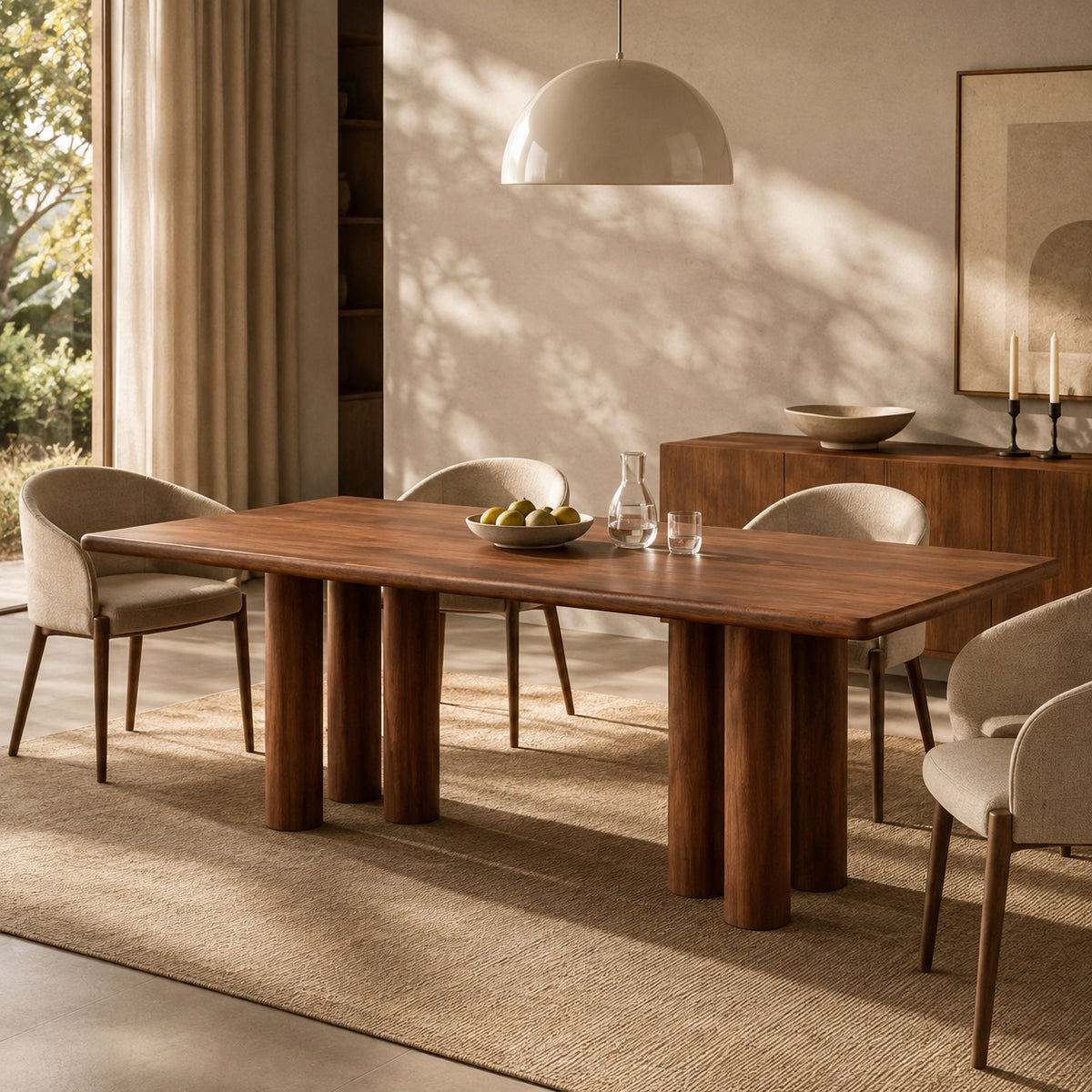 Otto Dining Table Brown
