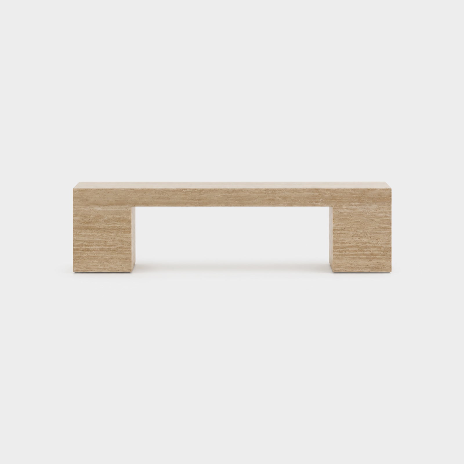 Heath Console Travertine