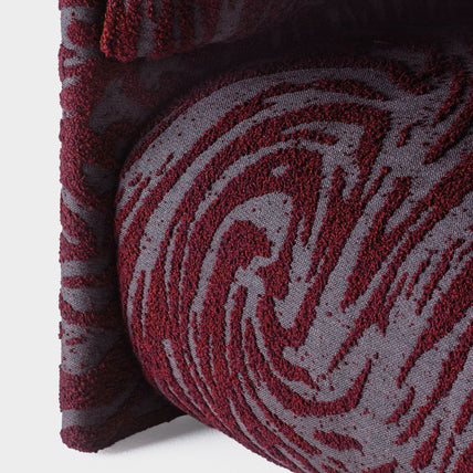 Mabel Lounge Chair Maroon