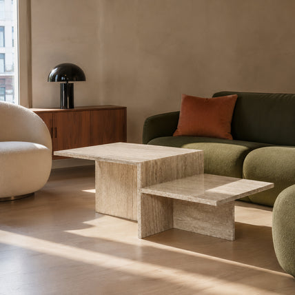 Mesa Coffee Table Beige