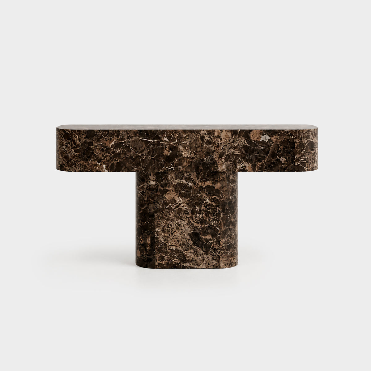 Monarch Console - Emperador Marble