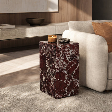Pillar Accent Table-Rosa Levanto