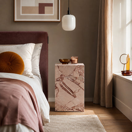 Pillar Accent Table-Desert Rose