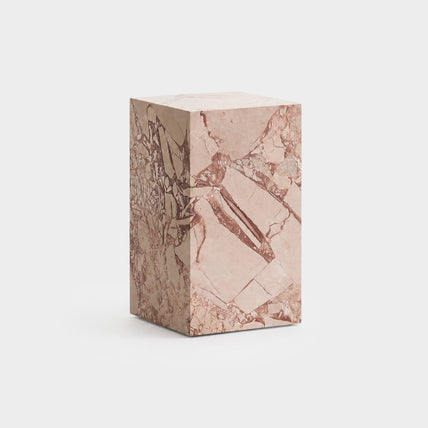 Pillar Accent Table-Desert Rose
