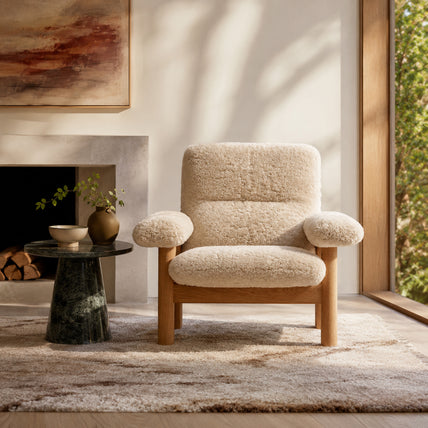 Poppy Lounge Chair Off-White