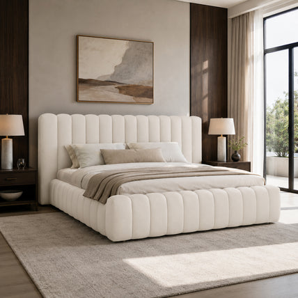 Sina Bed Beige