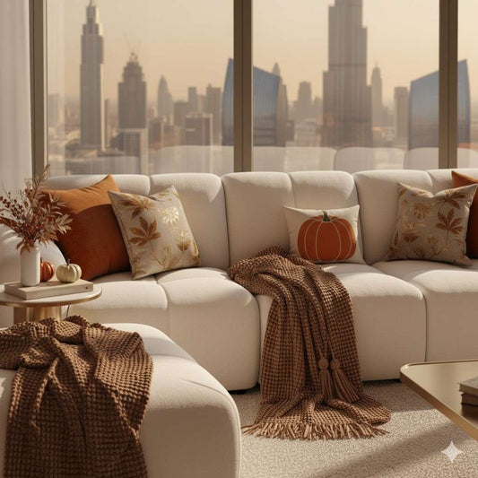 Fall Living Room Makeover with Sofas: Transform Your Dubai Home This Autumn