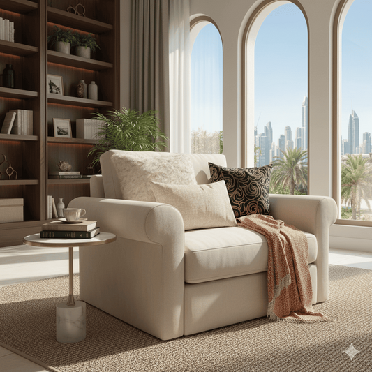 How to Style Your Armchair for Maximum Comfort in Dubai Homes
