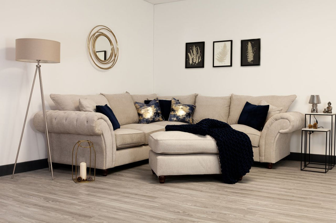 soft and comfortable corner sofa