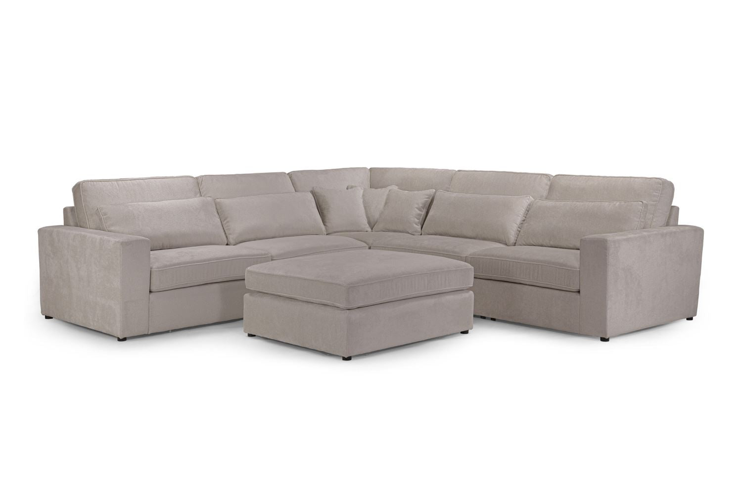 Kiana Modular Sofa Mocha Corner Piece