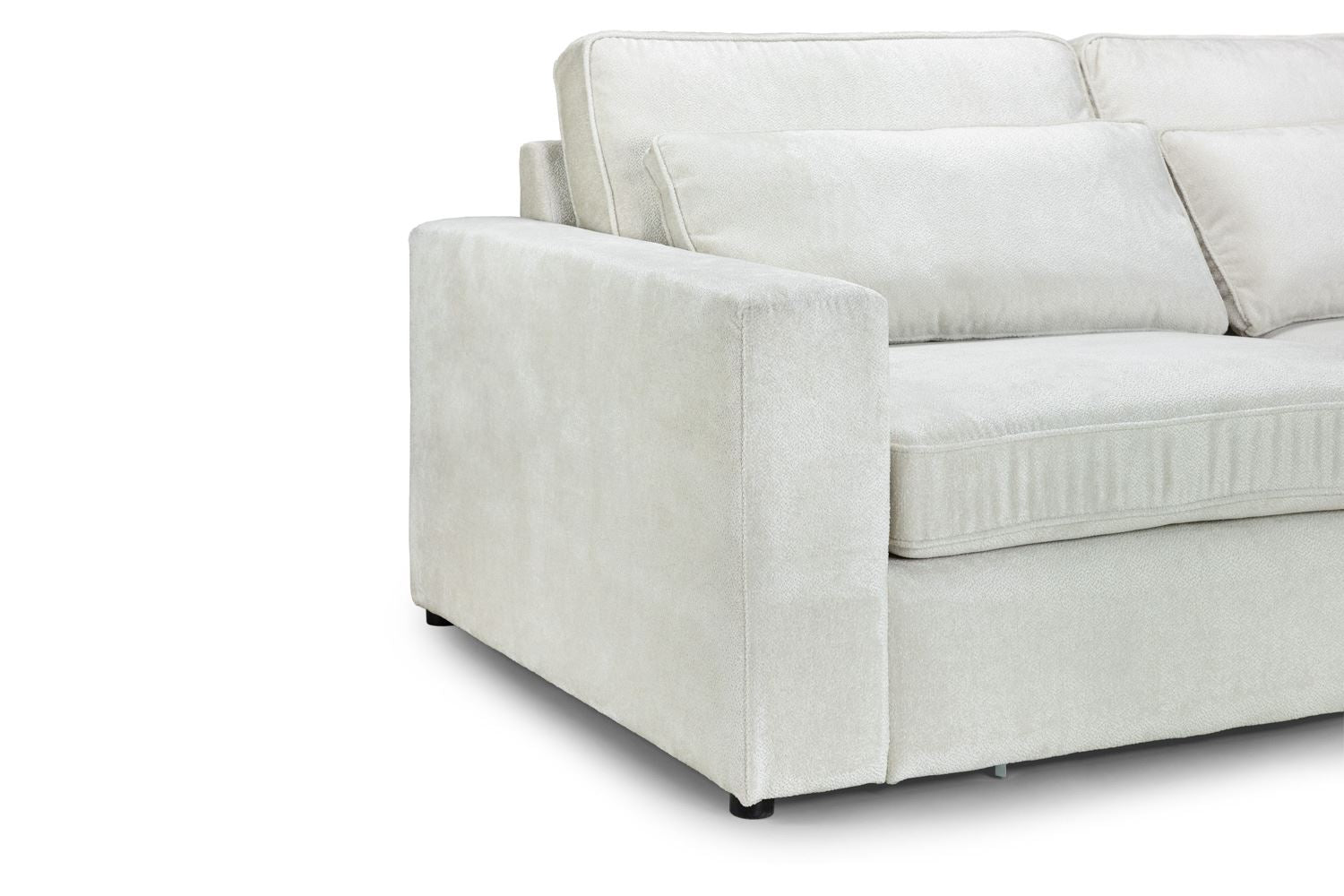 Kiana Modular Sofa Ivory Armless Piece