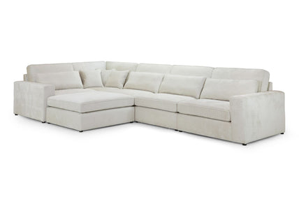 Kiana Modular Sofa Ivory Corner Piece