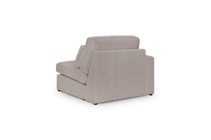 Kiana Modular Sofa Mocha Left Hand Arm Piece