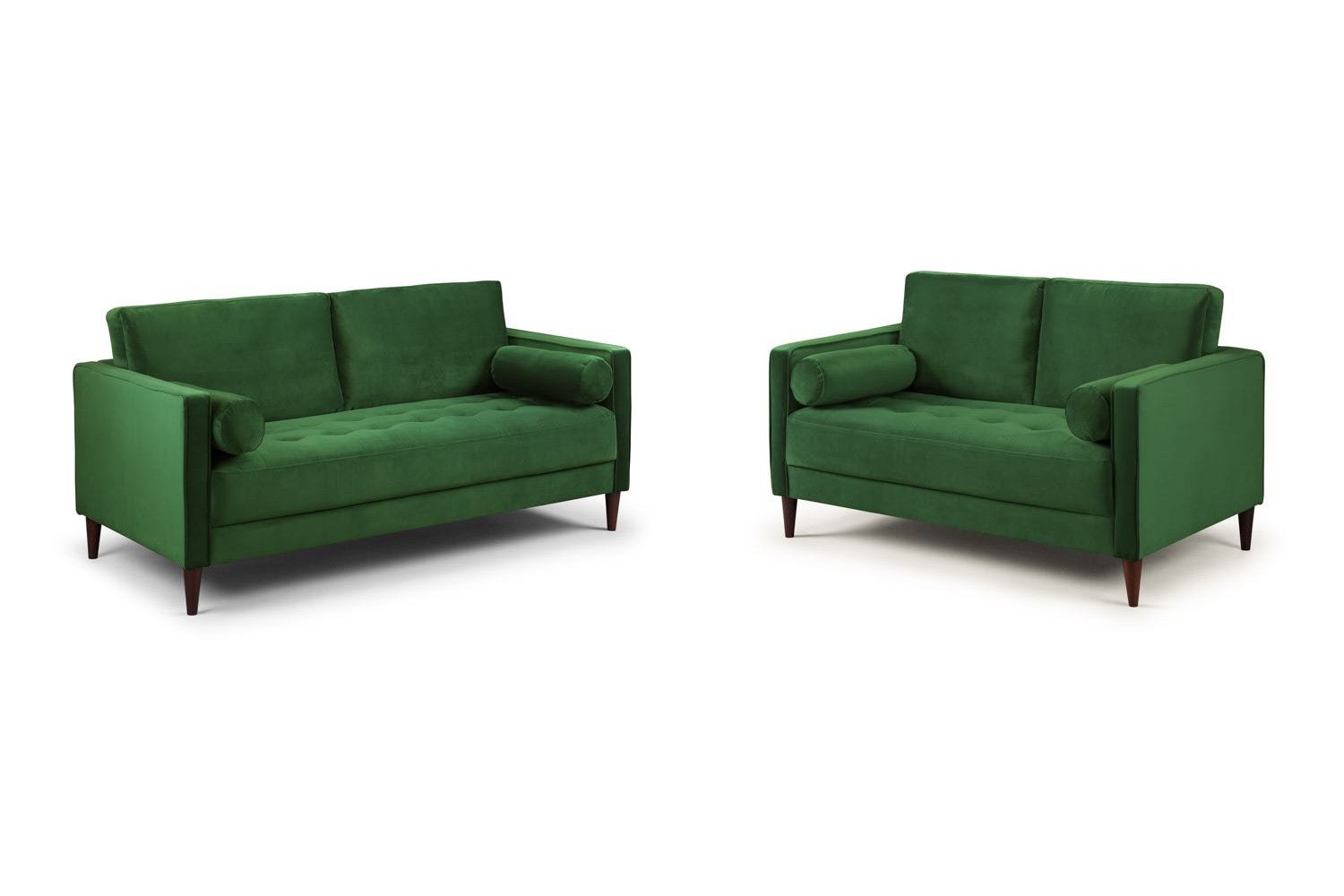 Harper Sofa Plush Green 3+2 Set