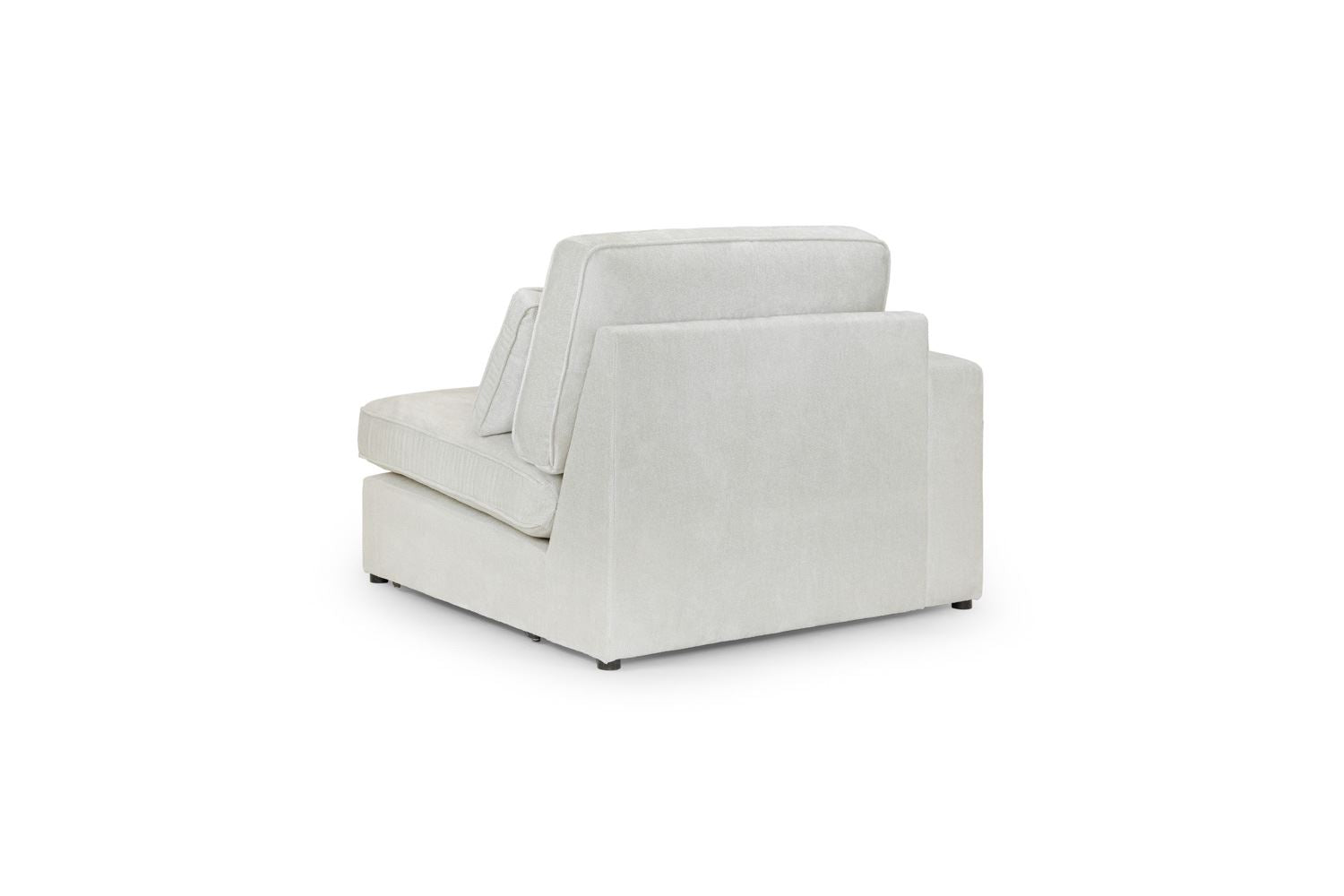 Kiana Modular Sofa Ivory Left Hand Arm Piece