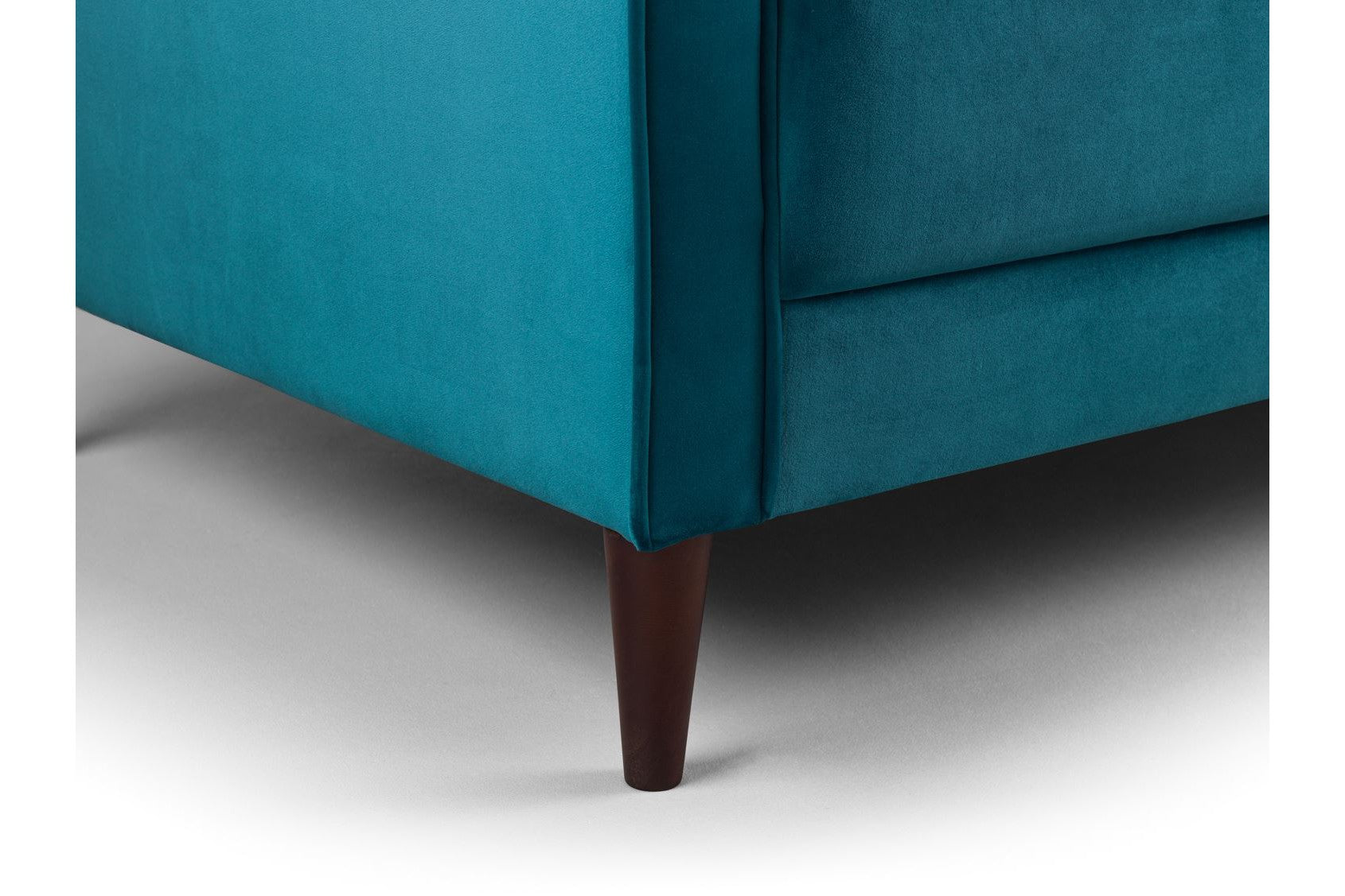 Harper Sofa Plush Teal 2 Seater