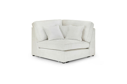 Kiana Modular Sofa Ivory Corner Piece