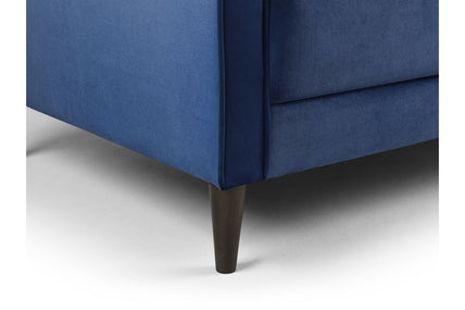 Harper Sofa Plush Blue Footstool