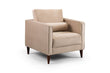 Harper Sofa Plush Beige Armchair