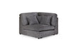 Kiana Modular Sofa Grey Corner Piece