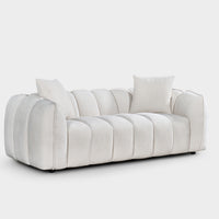 Amani Sofa Off White 3 Seater