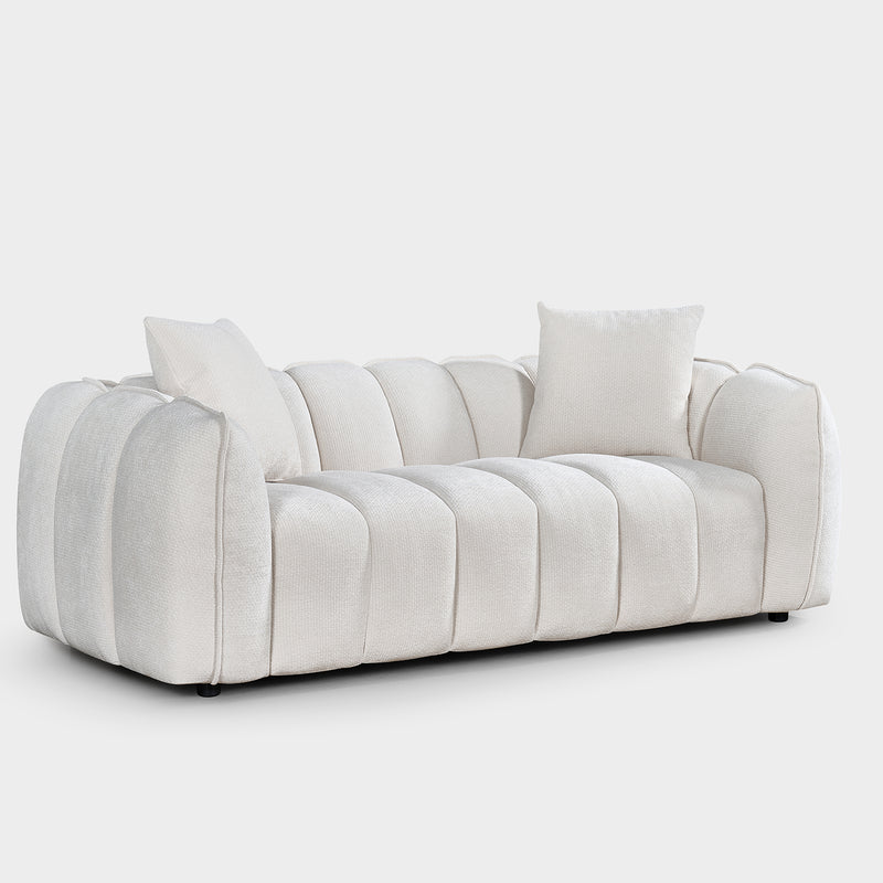 Amani Sofa Off White 3 Seater