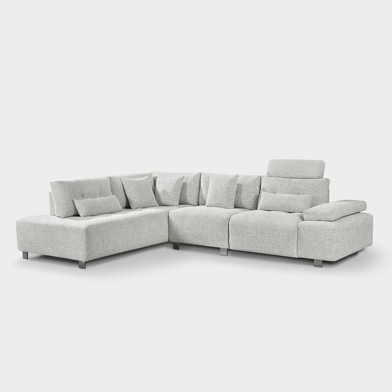 Amara Recliner Dark Grey Left Hand Corner