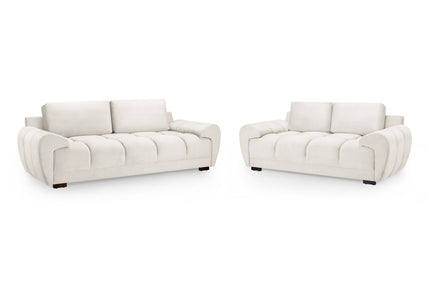 Azzuro Sofa Cream 3+2 Set