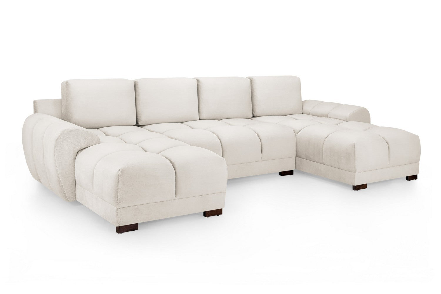 Azzuro Sofa Cream U Shape Corner