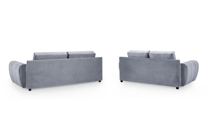 Azzuro Sofa Grey 3+2 Set