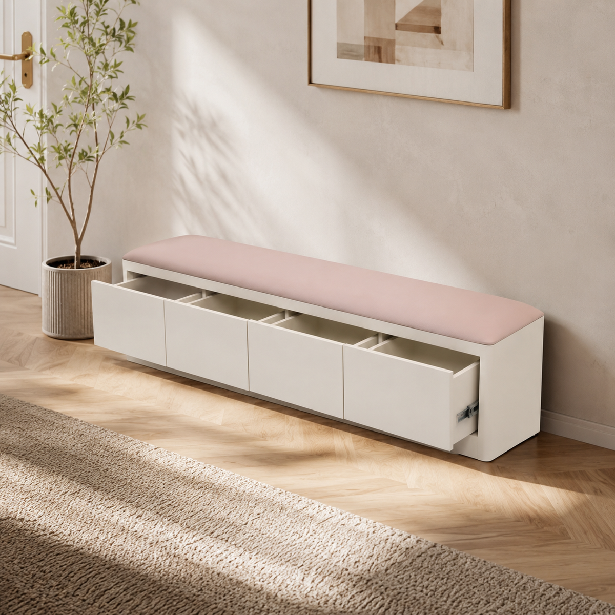 Nora Storage Bench