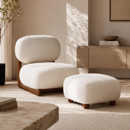 Tailah Armchair + Ottoman