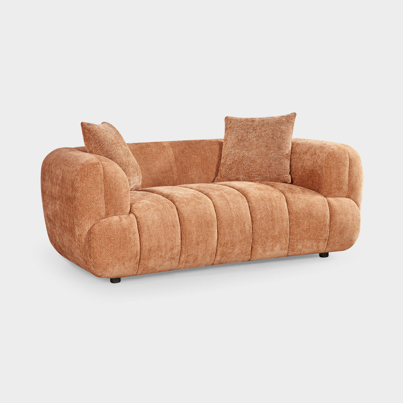 Elara Sofa Peach 2 Seater