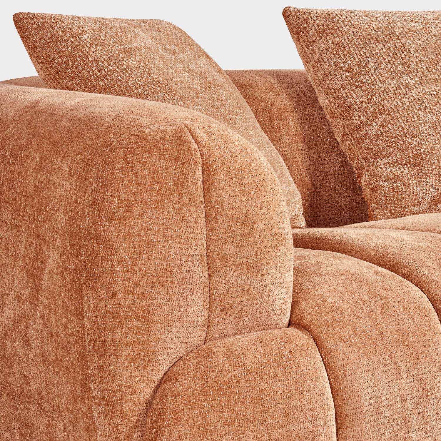 Elara Sofa Peach 2 Seater