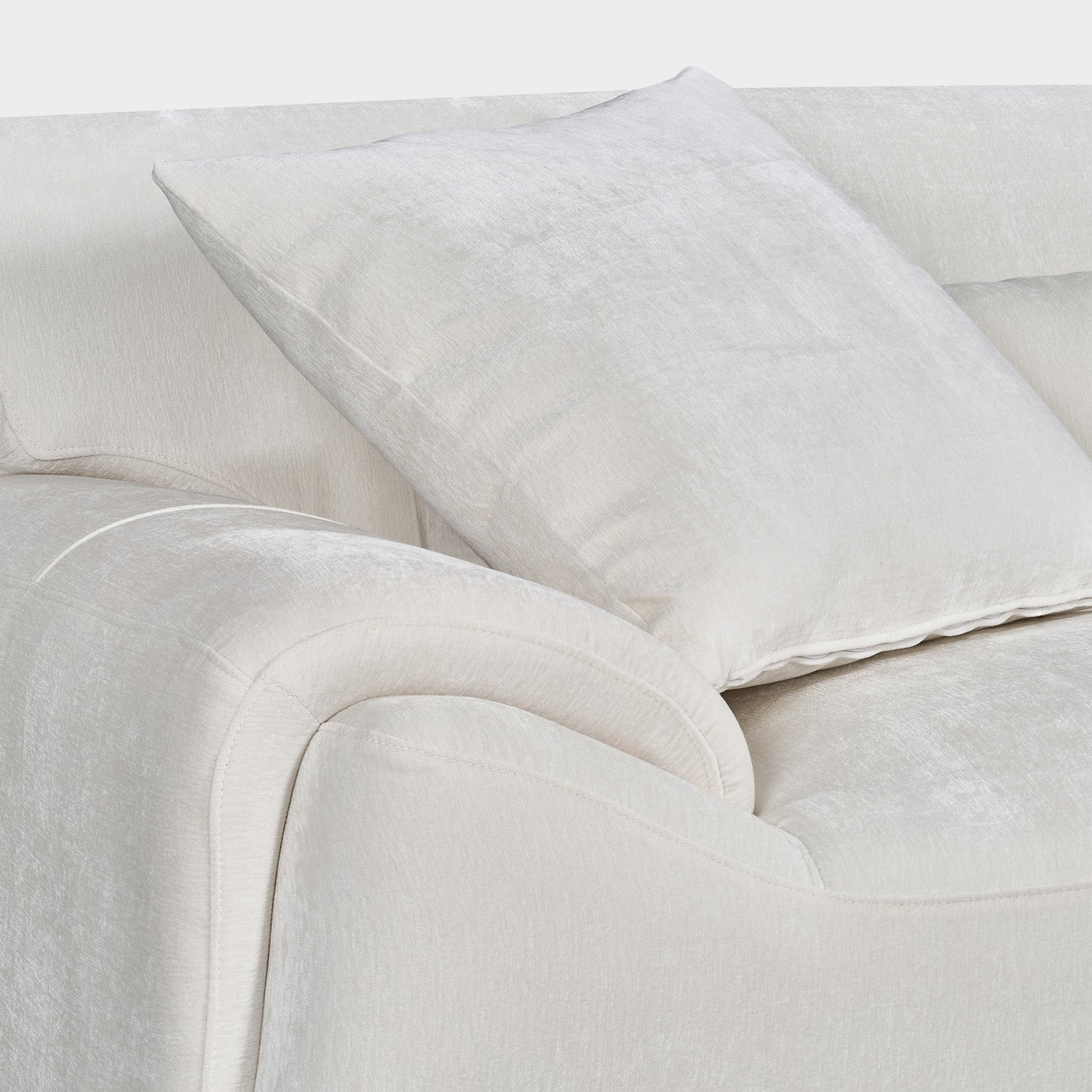 Emir Sofa Ivory Right Hand Corner
