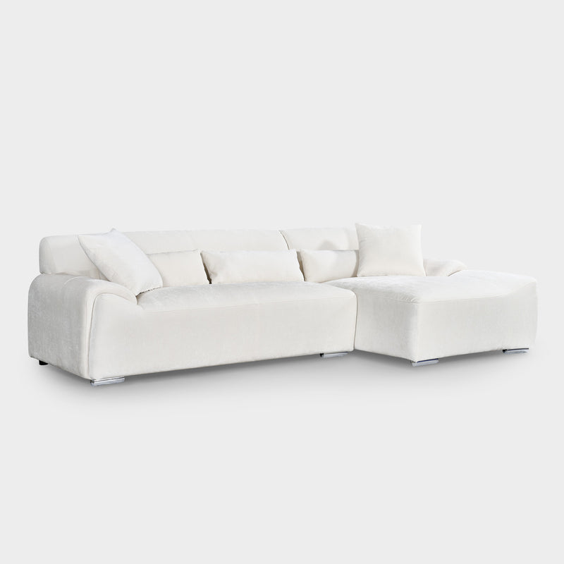 Emir Sofa Ivory Right Hand Corner