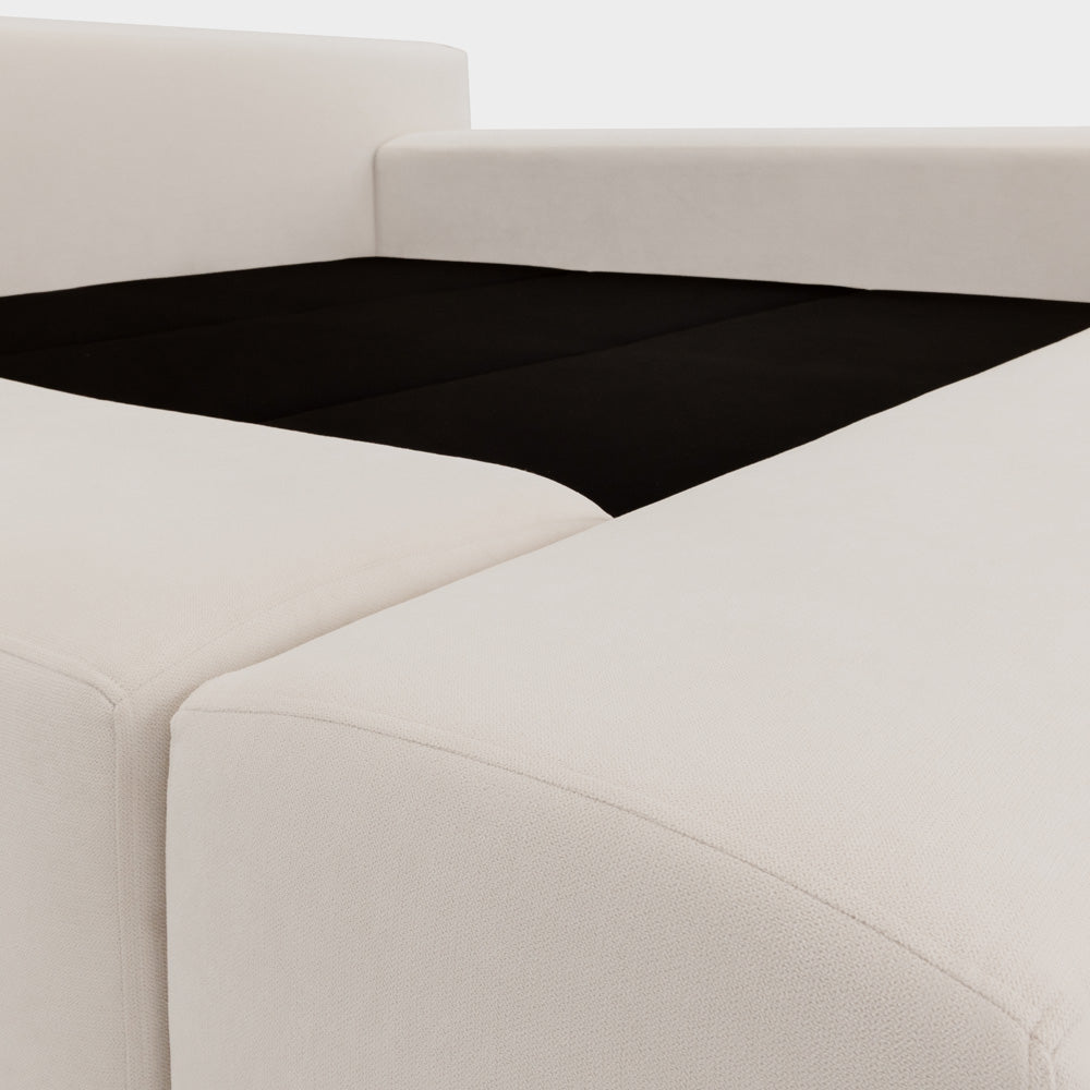 Sahra Bed Beige