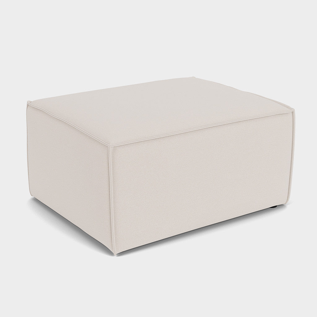 Sadir Sofa Beige Ottoman