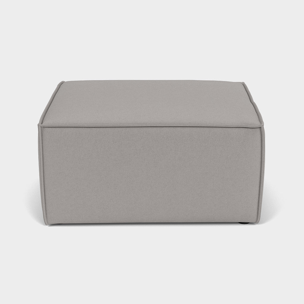 Sadir Sofa Light Grey Ottoman