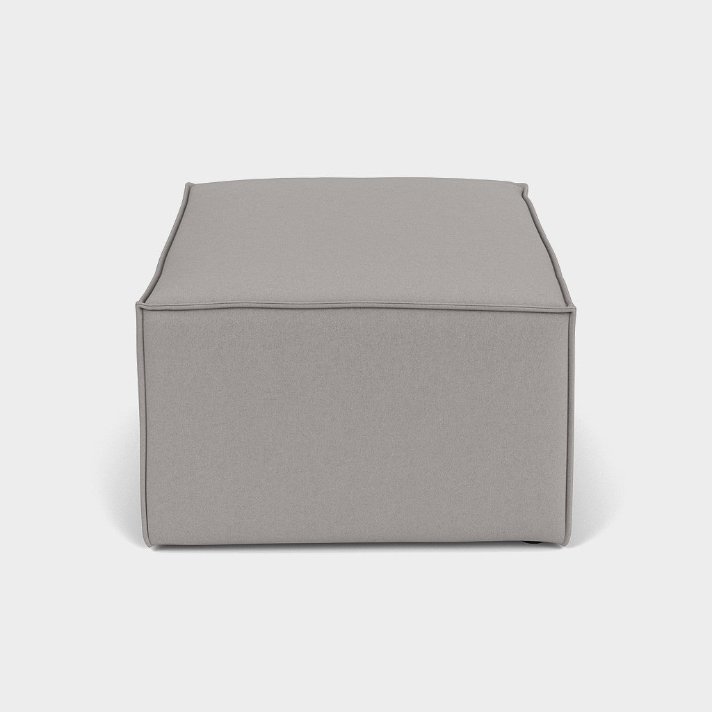 Sadir Sofa Light Grey Ottoman