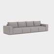 Iris Sofa Light Grey 4 Seater