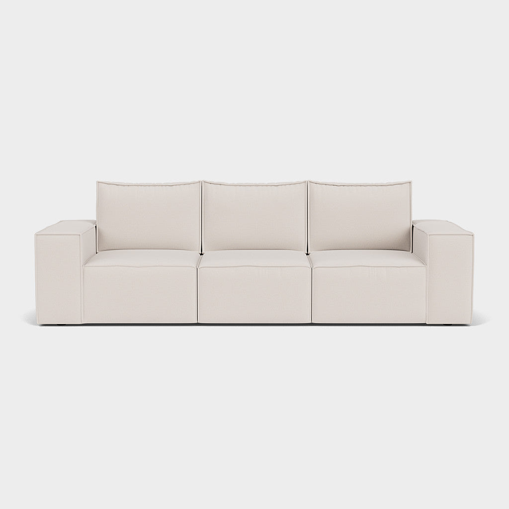 Sadir Sofa Beige 3 Seater