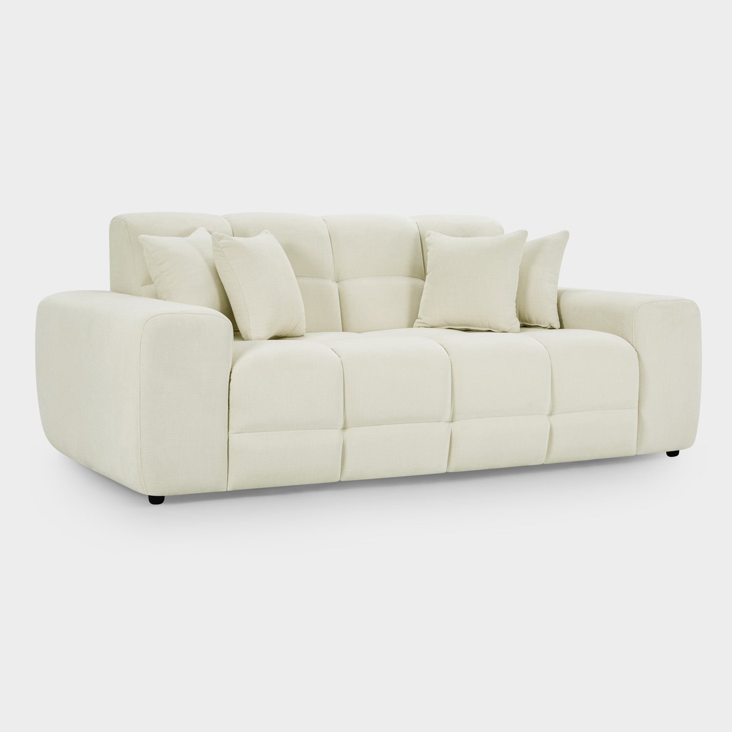 Jacob Sofa Ivory 3 Seater