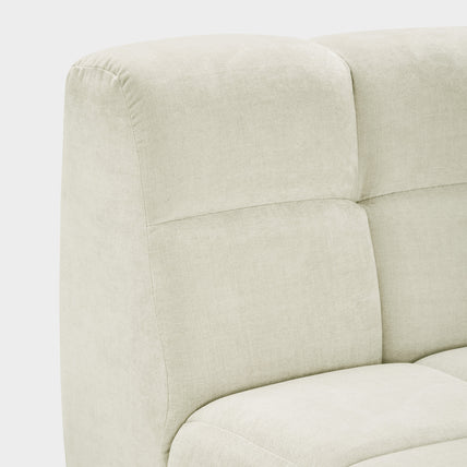 Jacob Sofa Ivory Armless Piece