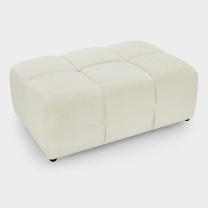 Jacob Sofa Ivory Footstool