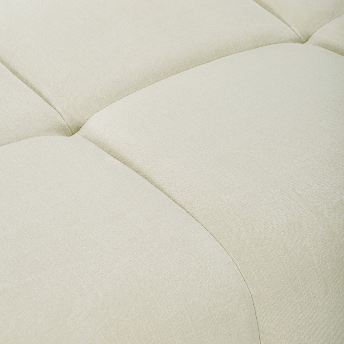 Jacob Sofa Ivory Footstool