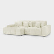 Jacob Sofa Ivory Left Hand Facing Corner