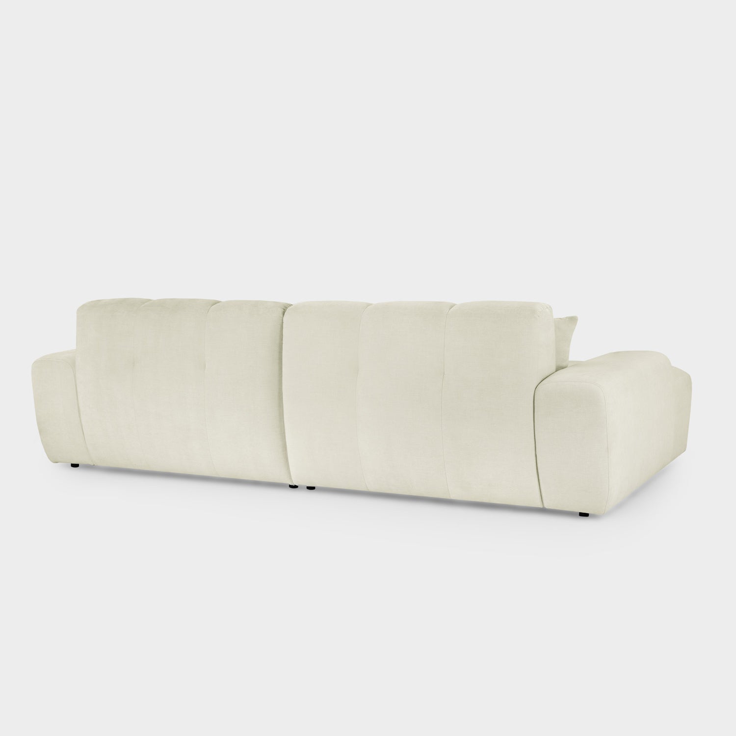 Jacob Sofa Ivory Left Hand Facing Corner