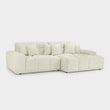 Jacob Sofa Ivory Right Hand Facing Corner