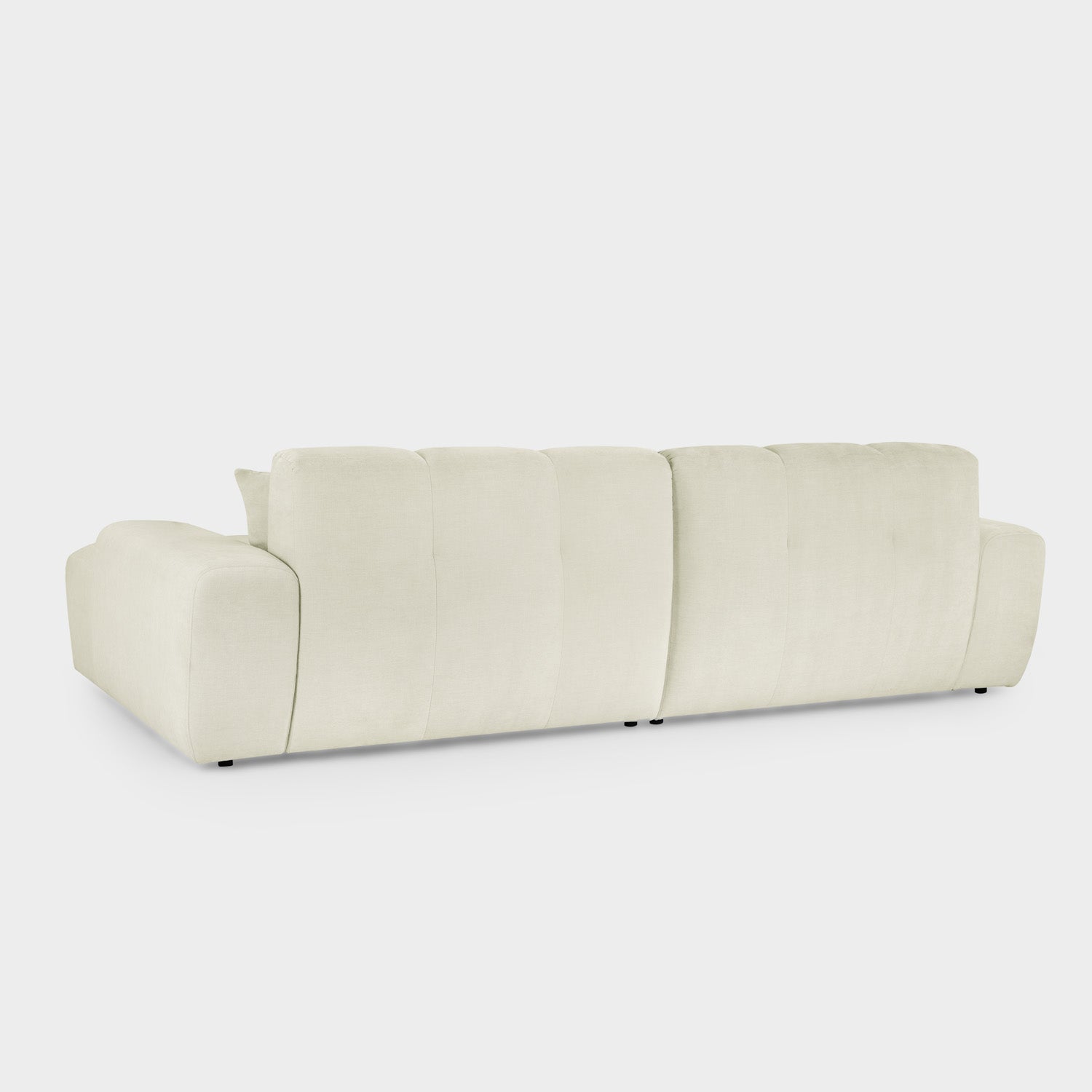 Jacob Sofa Ivory Right Hand Facing Corner